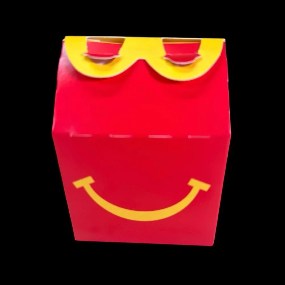 Happy‎ Meal Toy Lil Mcdonalds GOLD BOX with Stickers #21 2025 CHASE